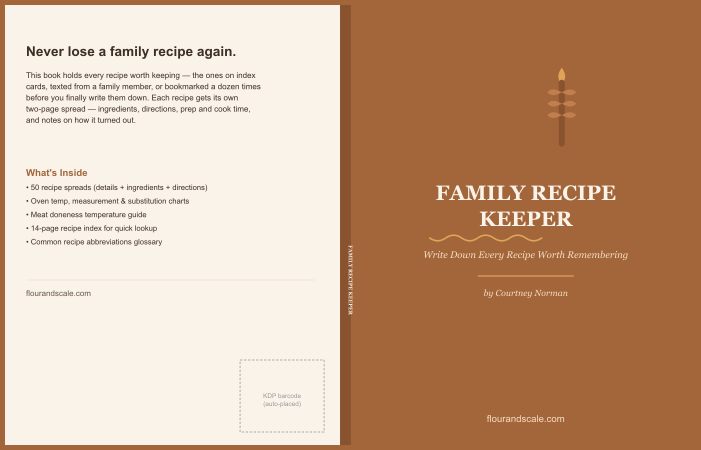 Family Recipe Keeper cover